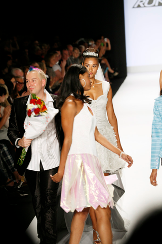 Illustration for article titled Project Runway Fashion Show: Suede